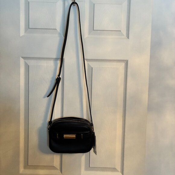 Ted Baker London - Black Leather Crossbody Purse - NWT - Picture 8 of 12